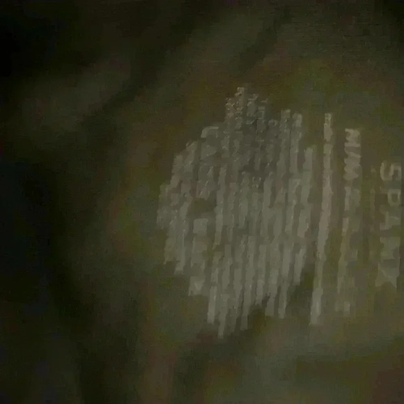 SPANX Look At Me Now Leggings Shaping Support Green Camo Seamless Leggings M - Picture 9 of 9